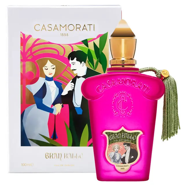 عطر کازاموراتی زرجف-زرژاف گرن (گران) بالو اصل لوزی سوییس _گرمی(دکانت) | Casamorati Xerjoff Gran Ballo