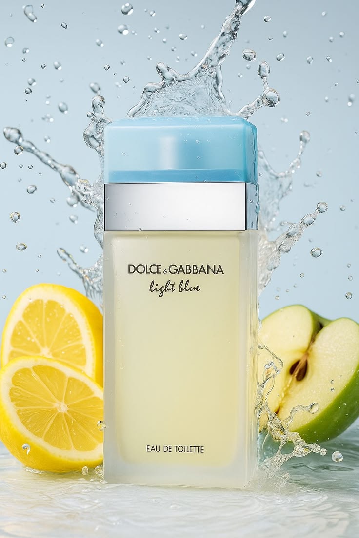 عطر دولچه گابانا لایت بلو زنانه اصل لوزی سوییس- DOLCE & GABBANA - Light Blue for Women